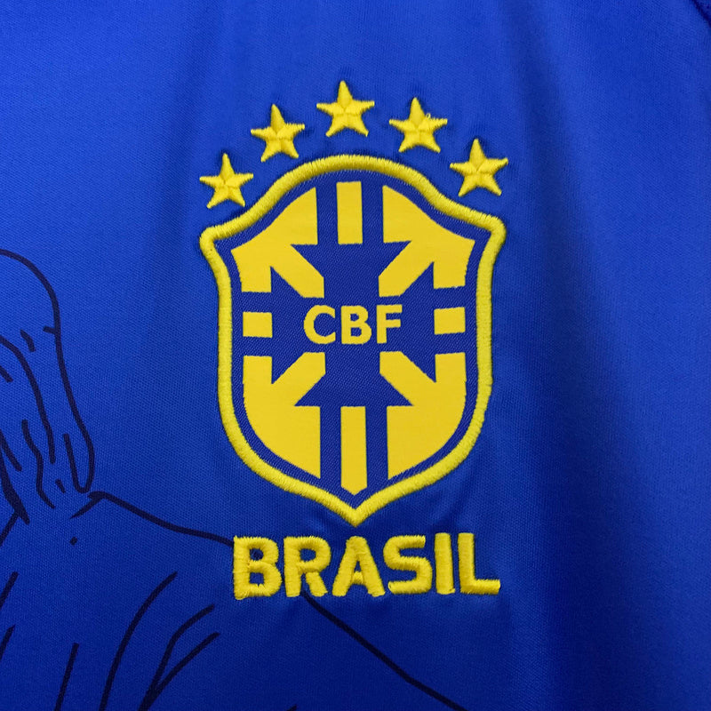 Brazil Blue “Christ the Redeemer” Shirt