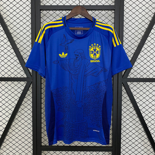 Brazil Blue “Christ the Redeemer” Shirt