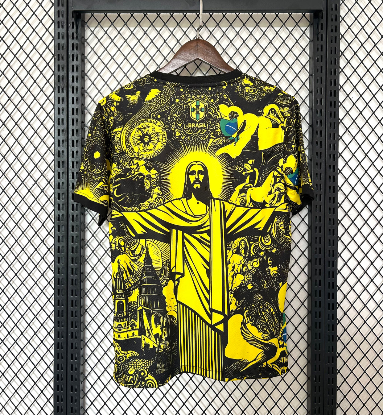 Brazil “Christ the Redeemer” Yellow