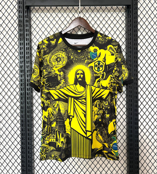 Brazil “Christ the Redeemer” Yellow